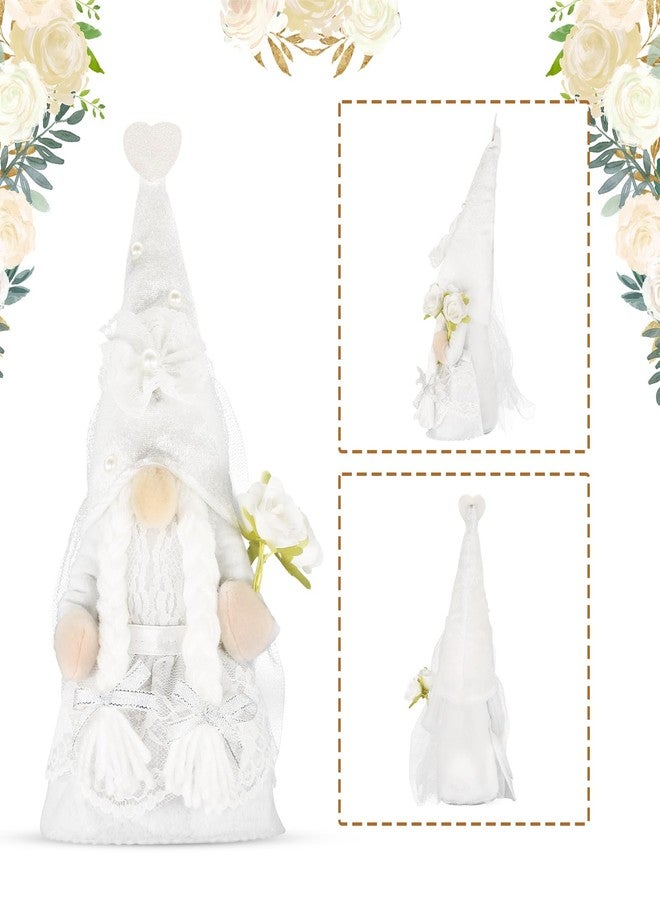 Teeker Engagement Gifts for Couples - Bride and Groom Plush Gnomes for Newly Engaged Couples - Wedding Married Gnomes - Happy Engagement Gifts for Bride - Wedding Gifts - Image 2